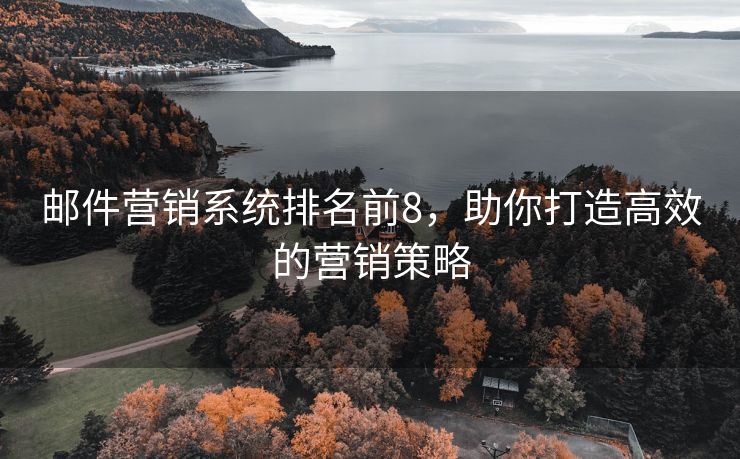 邮件营销系统排名前8，助你打造高效的营销策略